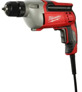 Milwaukee 3/8-Inch Corded/ Cordless Drill – High-Torque Professional Drill for Wood, Metal & Construction