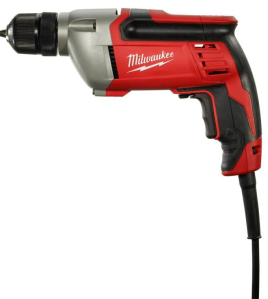Milwaukee 3/8-Inch Corded/ Cordless Drill – High-Torque Professional Drill for Wood, Metal &amp; Construction