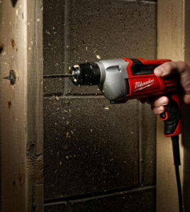 Milwaukee 3/8-Inch Corded/ Cordless Drill – High-Torque Professional Drill for Wood, Metal &amp; Construction