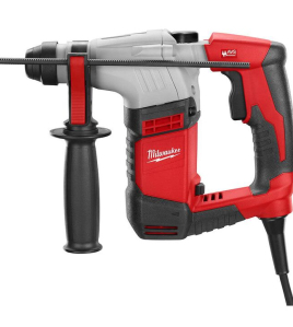 Milwaukee 5.5 AMP 5/8-Inch Keyed Chuck SDS Plus Rotary Hammer – Heavy-Duty Corded Drill