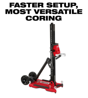 Milwaukee Compact Core Drill Stand – Portable, Heavy-Duty Concrete & Masonry Drill Stand