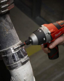 Milwaukee M12 Cordless Lithium-Ion No-Hub Driver – Bare Tool, Compact Pipe & No-Hub Fastening Drill Milwaukee M12 Cordless Lithium-Ion No-Hub Driver – Bare Tool, Compact Pipe & No-Hub Fastening Drill