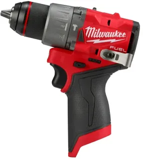 Milwaukee M12 FUEL 12V 1/2-Inch Hammer Drill/Driver Bare Tool – Compact Brushless Cordless Drill