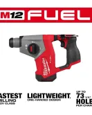Milwaukee M12 FUEL 12V 5/8-Inch SDS Plus Rotary Hammer – Bare Tool, Compact Brushless Cordless Drill Milwaukee M12 FUEL 12V 5/8-Inch SDS Plus Rotary Hammer – Bare Tool, Compact Brushless Cordless Drill