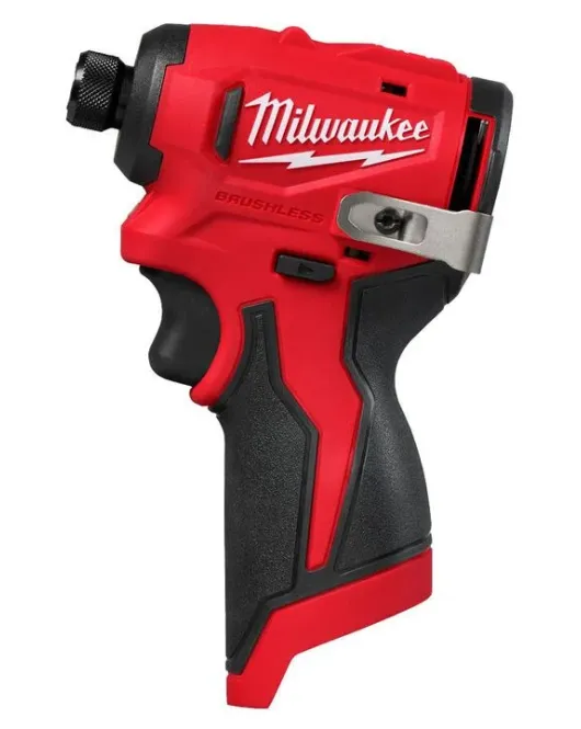 Milwaukee M12 Subcompact Brushless 12V 1/4-Inch Hex Impact Driver – Bare Tool, Cordless Compact Drill Milwaukee M12 Subcompact Brushless 12V 1/4-Inch Hex Impact Driver – Bare Tool, Cordless Compact Drill