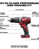Milwaukee M18 FUEL 18V Compact 1/2-Inch Hammer Drill/Driver – Bare Tool, Brushless Cordless Drill Milwaukee M18 FUEL 18V Compact 1/2-Inch Hammer Drill/Driver – Bare Tool, Brushless Cordless Drill
