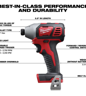 Milwaukee M18 18V Drill Driver, Impact Driver & Random Orbit Sander 3-Piece Combo Kit – Cordless Brushless Tools with Battery & Charger