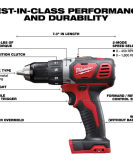 Milwaukee M18 18V Drill Driver, Impact Driver & Random Orbit Sander 3-Piece Combo Kit – Cordless Brushless Tools with Battery & Charger Milwaukee M18 18V Drill Driver, Impact Driver & Random Orbit Sander 3-Piece Combo Kit – Cordless Brushless Tools with Battery & Charger
