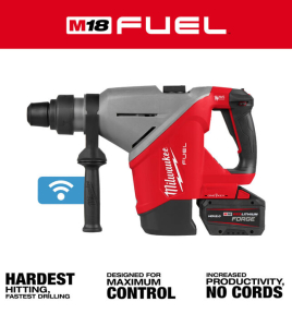 Milwaukee M18 FUEL 18V 1-3/4 Inch SDS MAX Rotary Hammer with ONE-KEY Kit