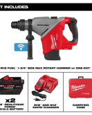 Milwaukee M18 FUEL 18V 1-3/4 Inch SDS MAX Rotary Hammer with ONE-KEY Kit Milwaukee M18 FUEL 18V 1-3/4 Inch SDS MAX Rotary Hammer with ONE-KEY Kit