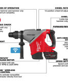 Milwaukee M18 FUEL 18V 1-3/4 Inch SDS MAX Rotary Hammer with ONE-KEY Kit Milwaukee M18 FUEL 18V 1-3/4 Inch SDS MAX Rotary Hammer with ONE-KEY Kit