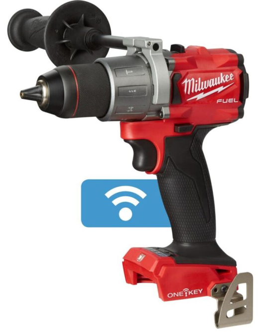 Milwaukee M18 FUEL 18V 1/2-Inch Hammer Drill with ONE-KEY – Reconditioned Bare Tool, Brushless Cordless Drill