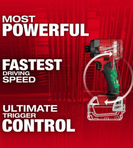 Milwaukee M18 FUEL 18V 1/4-Inch Hex Impact Driver Bare Tool with Protective Boot Bundle – Cordless Brushless