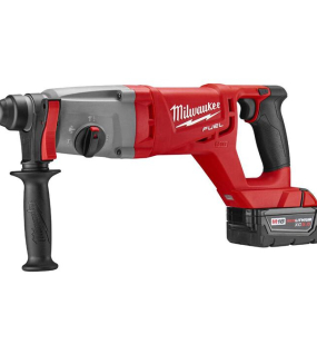 Milwaukee M18 FUEL 18V D-Handle Rotary Hammer Kit – SDS Plus Cordless Brushless Drill Kit