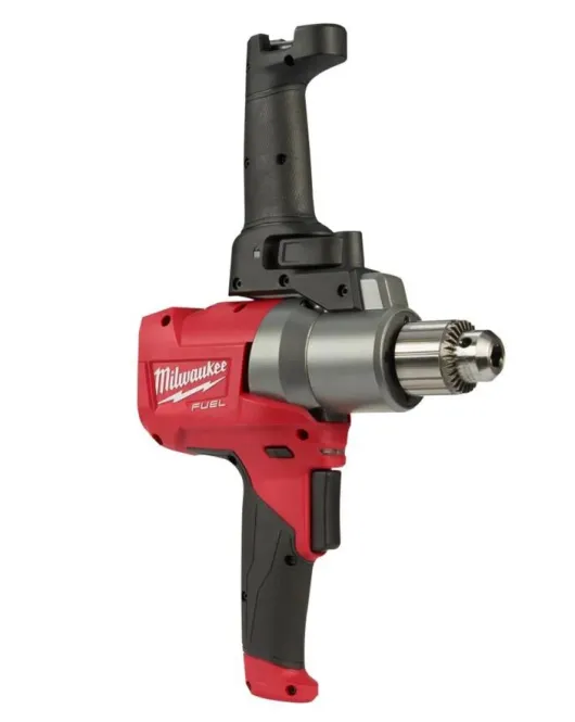Milwaukee M18 FUEL Mud Mixer with 180° Handle – Bare Tool, High-Power Cordless Concrete & Mortar Mixer Milwaukee M18 FUEL Mud Mixer with 180° Handle – Bare Tool, High-Power Cordless Concrete & Mortar Mixer