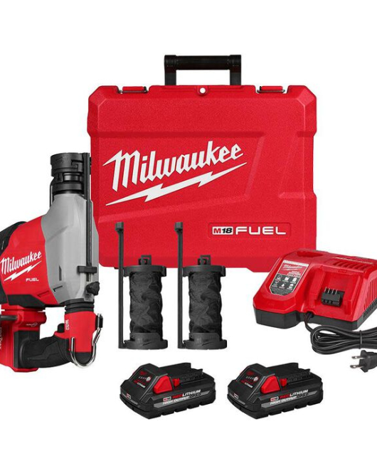 Milwaukee M18 FUEL 18V Overhead Rotary Hammer with Integrated Dust Extraction – Professional Cordless SDS Plus Drill Milwaukee M18 FUEL 18V Overhead Rotary Hammer with Integrated Dust Extraction – Professional Cordless SDS Plus Drill