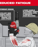 Milwaukee M18 FUEL 18V Overhead Rotary Hammer with Integrated Dust Extraction – Professional Cordless SDS Plus Drill Milwaukee M18 FUEL 18V Overhead Rotary Hammer with Integrated Dust Extraction – Professional Cordless SDS Plus Drill
