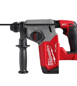 Milwaukee M18 FUEL 18V 1-Inch SDS Plus Rotary Hammer – Bare Tool, Brushless Cordless Drill