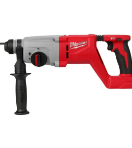Milwaukee M18 FUEL 18V 1-Inch SDS Plus Rotary Hammer D-Handle – Bare Tool, Cordless Brushless Drill