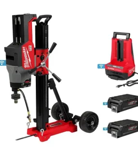 Milwaukee MX FUEL Core Rig with Stand Kit – Cordless High-Power Concrete Drilling System
