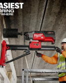 Milwaukee MX FUEL Core Rig with Stand Kit – Cordless High-Power Concrete Drilling System Milwaukee MX FUEL Core Rig with Stand Kit – Cordless High-Power Concrete Drilling System