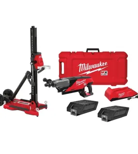 Milwaukee MX FUEL Handheld Core Drill Kit with Stand – Cordless High-Power Concrete Drill