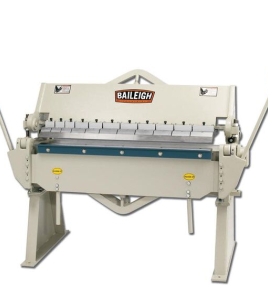 Baileigh BB-4812 Mild Steel Finger Brake – 48” x 12-Gauge Sheet Metal Bending Machine