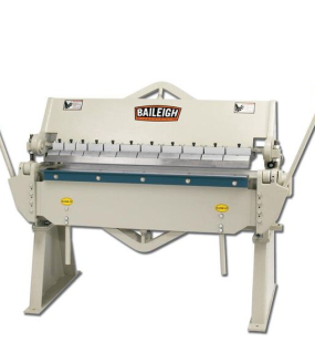 Baileigh BB-4812 Mild Steel Finger Brake – 48” x 12-Gauge Sheet Metal Bending Machine