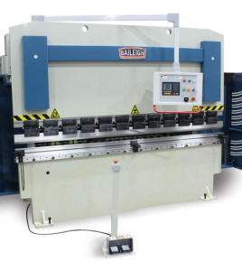 Baileigh BP-11210CNC 112-Ton Hydraulic Press Brake 8 Ft Bed Length – 8-Foot 112-Ton CNC Sheet Metal Bending Brake