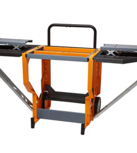 BORA Portamate Portacube STR Miter Saw Work Station – Portable Folding Jobsite Cutting Station