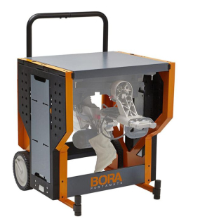 BORA Portamate Portacube STR Miter Saw Work Station – Portable Folding Jobsite Cutting Station