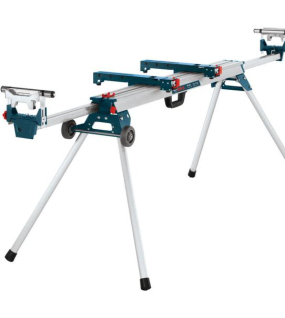Bosch Folding-Leg Miter Saw Stand with Wheels – Portable Heavy-Duty Jobsite Stand