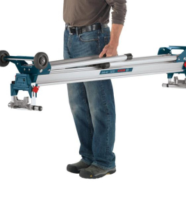 Bosch Folding-Leg Miter Saw Stand with Wheels – Portable Heavy-Duty Jobsite Stand