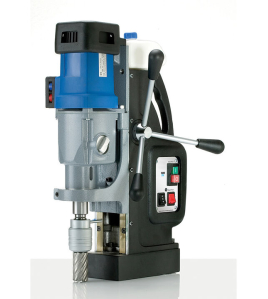 CS Unitec 4-1/6 Inch Variable Speed Magnetic Drill with Adjustable Base – Industrial Variable Speed Mag Drill with Adjustable Base