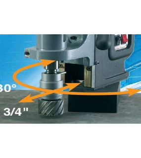 CS Unitec 4-1/6 Inch Variable Speed Magnetic Drill with Adjustable Base – Industrial Variable Speed Mag Drill with Adjustable Base