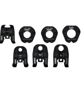 DEWALT 1/2"–2" Standard IPS Press Jaws &amp; Rings Kit with TOUGHSYSTEM 2.0 Tool Boxes