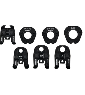 DEWALT 1/2"–2" Standard IPS Press Jaws & Rings Kit with TOUGHSYSTEM 2.0 Tool Boxes