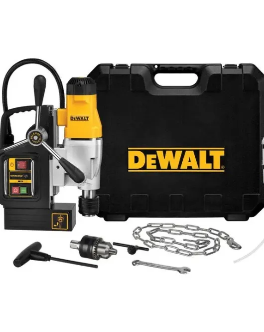 DEWALT 2-Inch 2-Speed Magnetic Drill Press, Heavy-Duty Portable Magnetic Base Drill for Steel Fabrication DEWALT 2-Inch 2-Speed Magnetic Drill Press, Heavy-Duty Portable Magnetic Base Drill for Steel Fabrication
