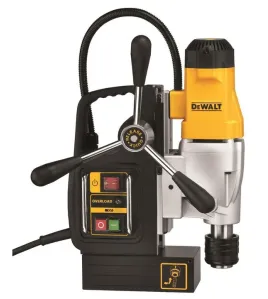 DEWALT 2-Inch 2-Speed Magnetic Drill Press, Heavy-Duty Portable Magnetic Base Drill for Steel Fabrication