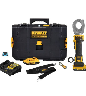 DEWALT 20V MAX Compact Die Crimping Tool Kit for Electrical Cable Termination