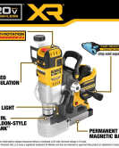 DEWALT 20V MAX XR 2 Inch Magnetic Drill Press Bare Tool – 20V MAX XR Portable Magnetic Base Drill (Bare Tool) DEWALT 20V MAX XR 2 Inch Magnetic Drill Press Bare Tool – 20V MAX XR Portable Magnetic Base Drill (Bare Tool)