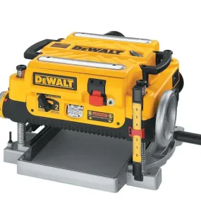 DEWALT 13-Inch 2-Speed Thickness Planer with 3-Knife Cutter Head for Precision Woodworking