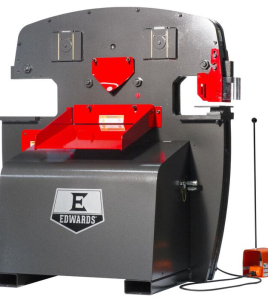 Edwards 100 Ton Ironworker with PowerLink System – 3-Phase 208V Heavy-Duty Metalworking Machine