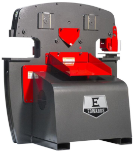 Edwards 100 Ton Ironworker with PowerLink System – 3-Phase 208V Heavy-Duty Metalworking Machine