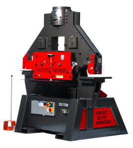 Edwards 120 Ton Ironworker with PowerLink System – 3-Phase 208V Heavy-Duty Industrial Metal Fabrication Machine