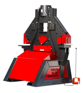 Edwards 120 Ton Ironworker with PowerLink System – 3-Phase 208V Heavy-Duty Industrial Metal Fabrication Machine