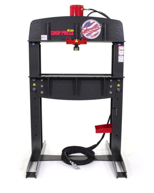 Edwards 40 Ton Shop Press – Heavy-Duty 40 Ton Industrial Hydraulic Press Edwards 40 Ton Shop Press – Heavy-Duty 40 Ton Industrial Hydraulic Press