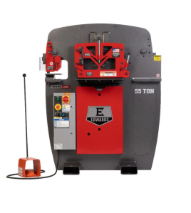 Edwards 55 Ton Ironworker 208V 3Ph with PowerLink – 55 Ton Industrial Ironworker with PowerLink System