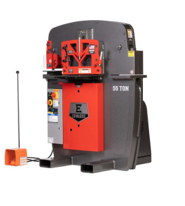 Edwards 55 Ton Ironworker 208V 3Ph with PowerLink – 55 Ton Industrial Ironworker with PowerLink System