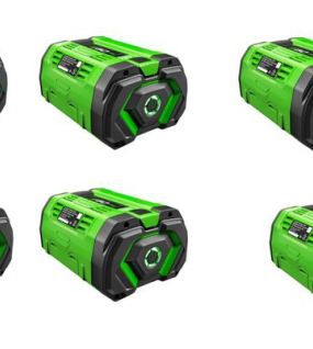 EGO POWER+ 56V 10Ah Lithium-Ion Battery Pack – 6 Piece Set with Fuel Gauge
